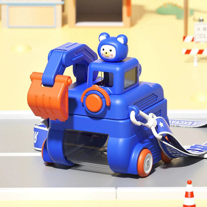 Builder Water Bottle for Kids – With Carry Strap